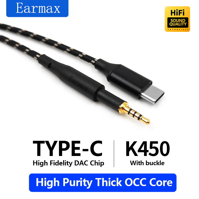 Usb C Earphone - Do słuchawek AKG Q460 K480 K450