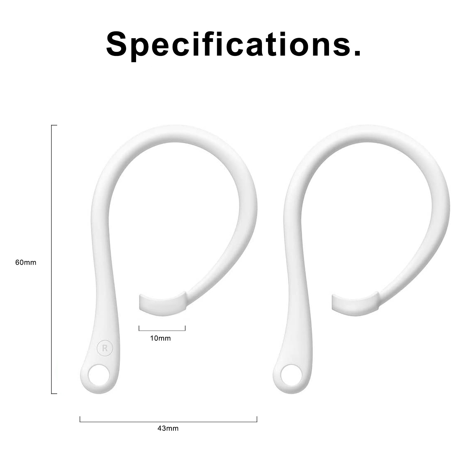 1 para silikonowych sportowych – Sports Earphone Hook recenzja i cena