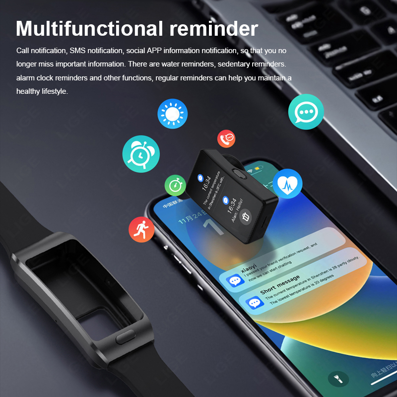 LIGE Nowy Smartwatch z Słuchaw – Wireless Earbuds Tws recenzja i cena
