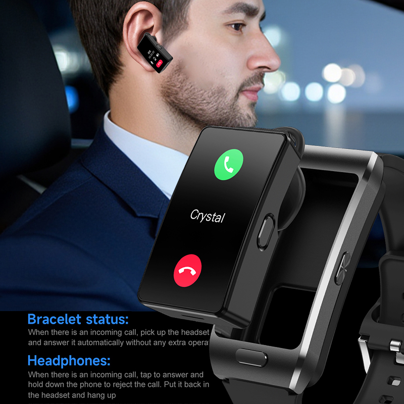 LIGE Nowy Smartwatch z Słuchaw – Wireless Earbuds Tws recenzja i cena