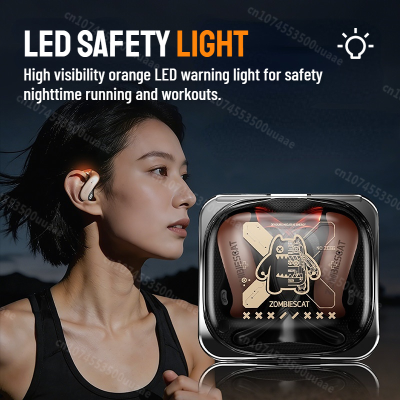Słuchawki Zombie Cat B22 OWS z – Sports Earphone Hook recenzja i cena