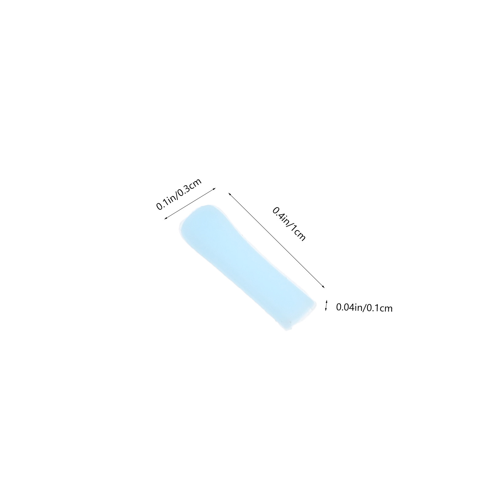 10 szt. wymiennych, przezroczy – Silicone Ear Tip Replacement recenzja i cena